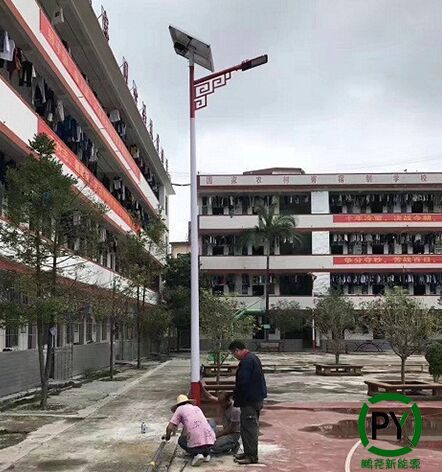 保定學校太陽能路燈