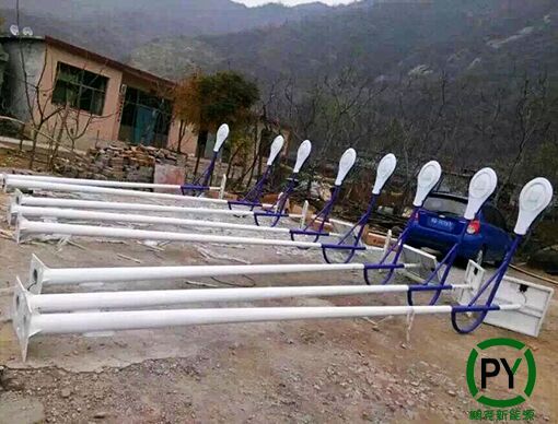 新農村太陽能路燈安裝